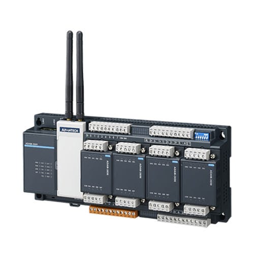 Unité terminale distante RS-232 - ADAM-3600-C2G - ADVANTECH - RS-485 / sans fil / intelligente