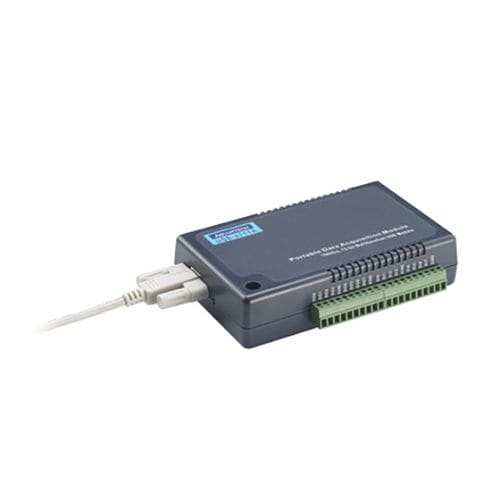Module d'acquisition de données USB - USB-4711A - ADVANTECH - 16 canaux / sur rail DIN / portable