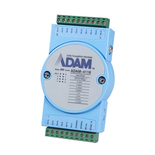 Module d'entrée déportées - ADAM-4118 - ADVANTECH - Modbus / RS-485 / 8 canaux