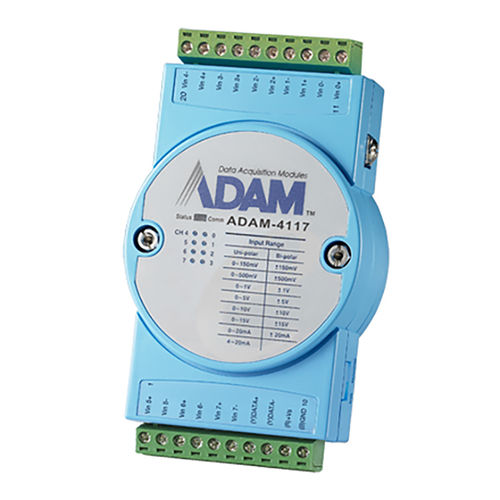 Module d'entrée déportées - ADAM-4117 - ADVANTECH - analogique / Modbus RTU / RS-485