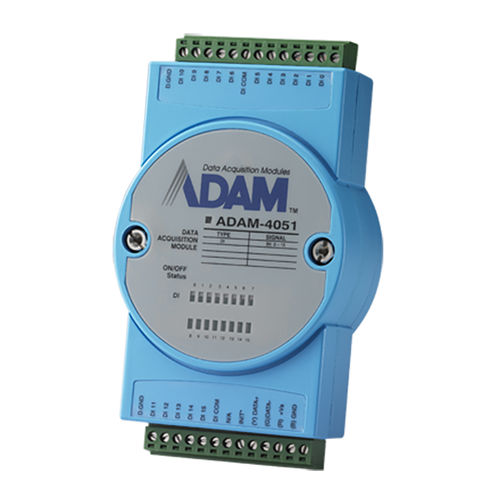 Module d'entrée numérique - ADAM-4051 - ADVANTECH - Modbus RTU / RS-485 / 16 canaux
