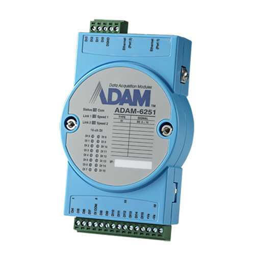 Module d'entrée numérique - ADAM-6251 - ADVANTECH - Ethernet / Modbus TCP / Modbus
