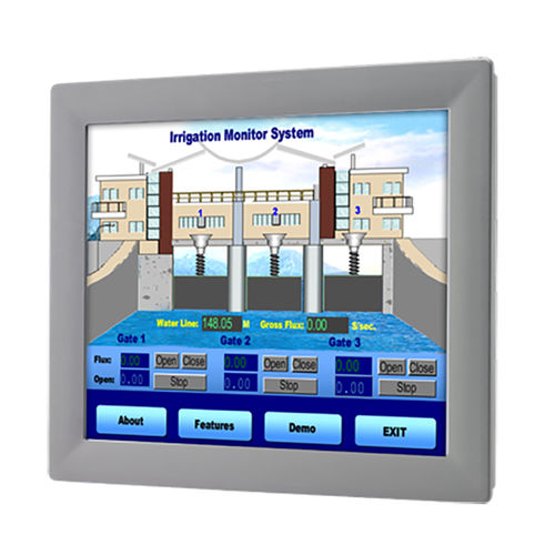 Moniteur LCD - FPM-2170G - ADVANTECH - à écran tactile résistif / rétroéclairage à LED / industriel