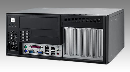 Châssis pour carte mère ATX/MicroATX - IPC-5120/7120  - ADVANTECH - mural / benchtop / 6 emplacements