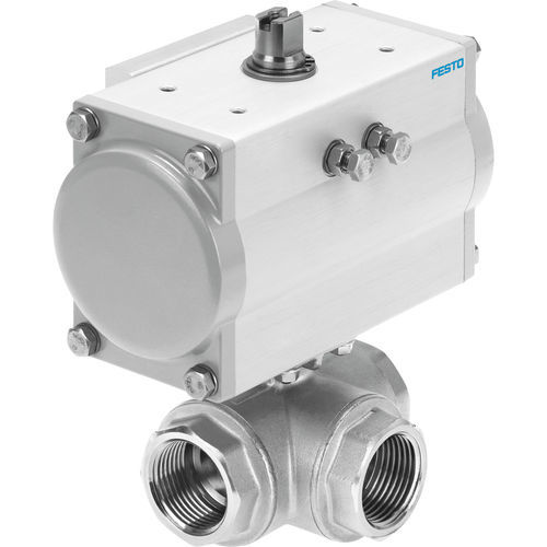 Actionneur pour vannes à boisseau sphérique pneumatique - VZBM    - FESTO - électrique / type quart de tour / 90°