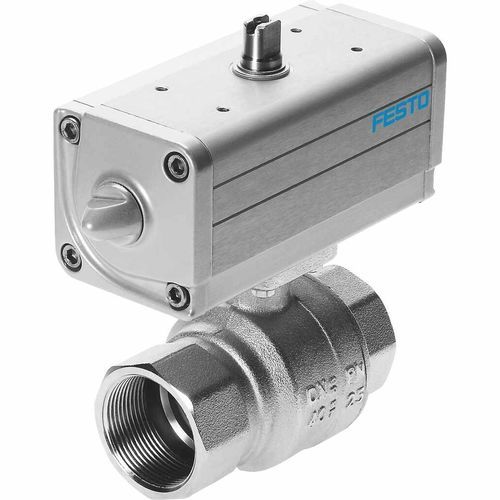 Actionneur pour vannes à boisseau sphérique pneumatique - VZPR - FESTO - type quart de tour / 90° / système manivelle-cadre