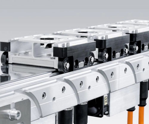 Système de transport multi-chariots - MCS®    - FESTO - à moteur électrique / pour ligne d'assemblage / pour l'industrie automobile
