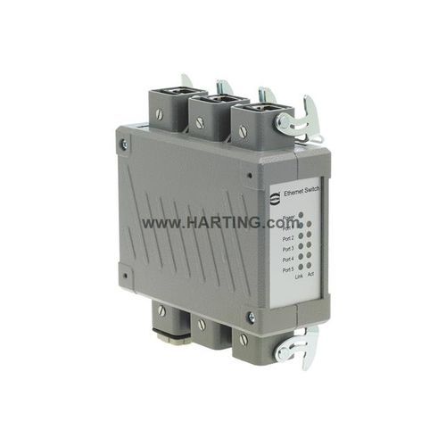 Commutateur Ethernet non administrable - Ha-VIS eCon 7050-B1 - HARTING - 5 ports / sur rail DIN / mural