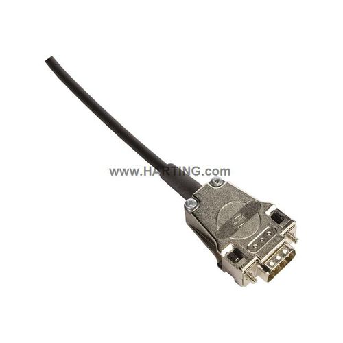 Capot de connecteur Sub-D - 09 67 009 0320 - HARTING - UL / en métal