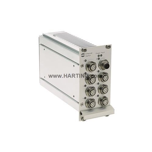 Commutateur Ethernet non administrable - Ha-VIS eCon 9000 - HARTING - 7 ports / 19" / rapide