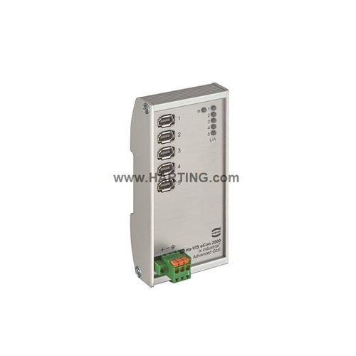 Commutateur Ethernet non administrable - Ha-VIS eCon 2000 - HARTING - 5 ports / Gigabit Ethernet / ProfiNet
