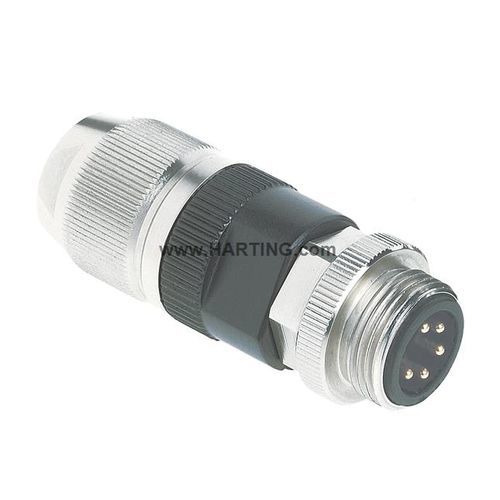 Connecteur d'alimentation électrique - Harax - HARTING - DIN / circulaire / à baïonnette