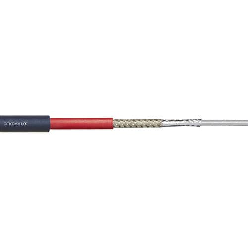 Câble électrique RF - chainflex® CFKOAX - igus® - coaxial / à retardateur de flamme / résistant à l'huile