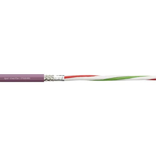 Câble optique de données - CF888 - igus® - Ethernet / USB / FireWire