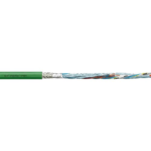 Câble électrique de données - CF884 - igus® - à retardateur de flamme / résistant à l'huile / résistant aux flammes
