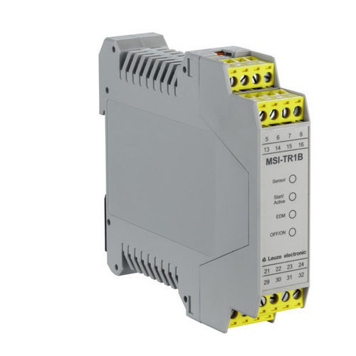 Relais de sécurité pour barrière immatérielle - MSI-TR1B-01  - Leuze electronic GmbH + Co. KG - 2NO / NO/NF / IEC