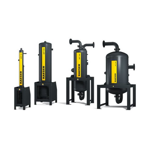 Adsorbeur de vapeur d'huile - ACT series - KAESER Kompressoren - à charbon actif / pour air comprimé