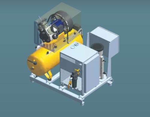 Compresseur à piston - KAESER Kompressoren - d'air / électrique / fixe