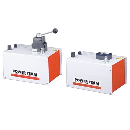 Pompe hydraulique actionnée par air - PA60 series - SPX Hydraulic Technologies - à deux vitesses / à simple effet / à double effet