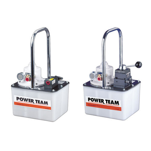 Pompe hydraulique actionnée par air - PA17 series - SPX Hydraulic Technologies - à deux vitesses / à haut débit / à simple effet