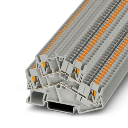 Bloc de jonction enfichable - PTTBS 2,5 - PHOENIX CONTACT GmbH & Co. KG - push-in / gris