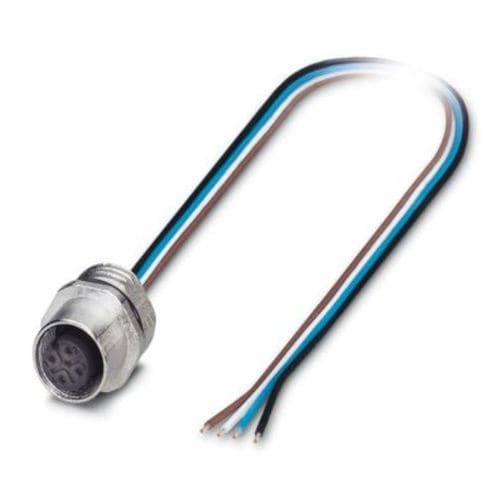 Câble électrique d'alimentation - SACC-E-M12FS-4CON-PG9/0,5 - PHOENIX CONTACT GmbH & Co. KG - Socket / droit