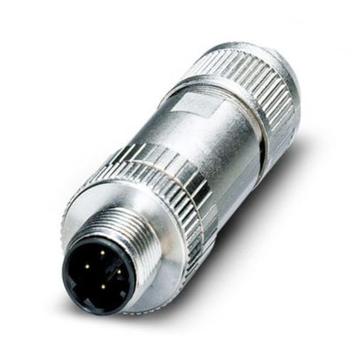 Connecteur de données - SACC-M12MSD-4Q SH - PHOENIX CONTACT GmbH & Co. KG - Ethernet / droit / M12