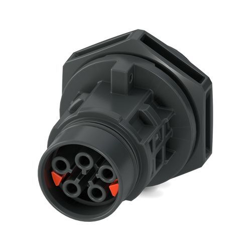 Connecteur d'alimentation électrique - PRC 20/5-C1-FT25-FC2,5 SET50 - PHOENIX CONTACT GmbH & Co. KG - rond / à sertir / AC