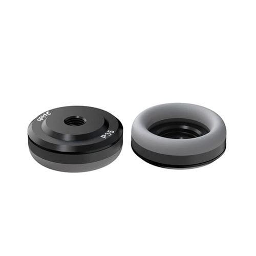 Ventouse plate - P35  - PIAB - en aluminium / pour raccord / de vide