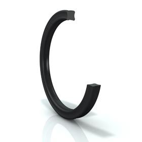 Joint à lèvre - Quad-Ring® - Trelleborg Sealing Solutions - en élastomère / double effet / statique