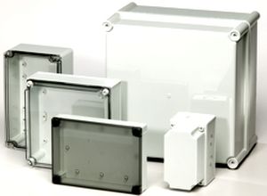 Boîtier portatif - UL PICCOLO PC series - FIBOX - rectangulaire / en polycarbonate / pour environnements sévères