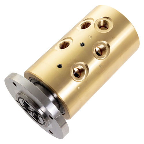Raccord tournant pour huile - 1379-860 - DEUBLIN COMPANY - pour air / pour le vide / 4 passages