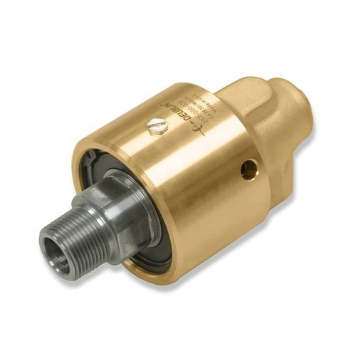 Raccord tournant pour eau - UNION SC/SC 1 1/4 NPT RH - DEUBLIN COMPANY - pour huile chaude / 2 passages / en laiton