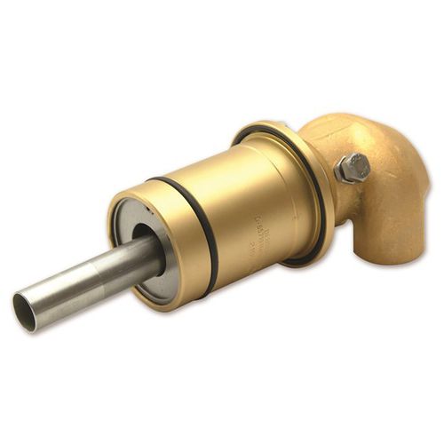 Raccord tournant pour eau - 2420-023-137 - DEUBLIN COMPANY - 2 passages / en laiton / en acier inoxydable