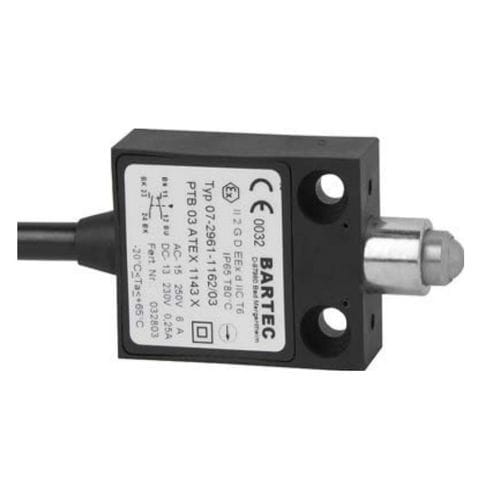 Contact fin de course IEC - 07-2961-1.62 - BARTEC - pour zones dangereuses / IECEx / ATEX