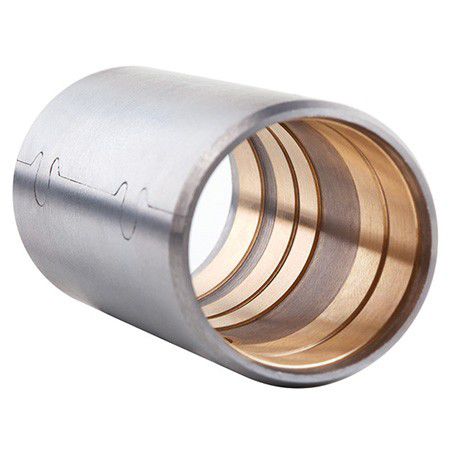 Palier lisse bimétallique - AuGlide® - GGB - cylindrique / en acier / en bronze