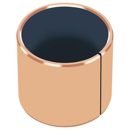 Palier lisse cylindrique - DU-B - GGB - en bronze / en bronze fritté / en PTFE