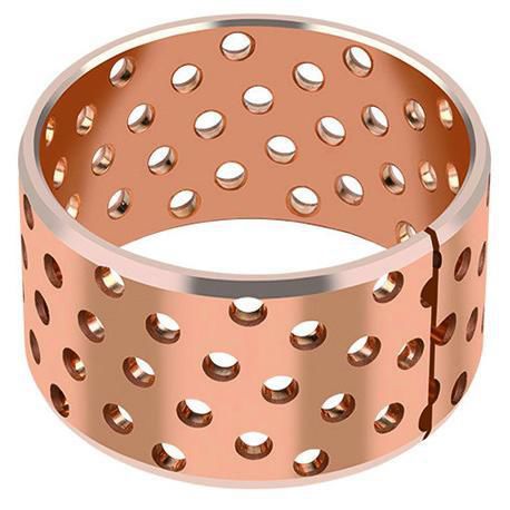 Palier lisse en bronze massif - LD® - GGB - cylindrique / résistant à l'usure / haute performance