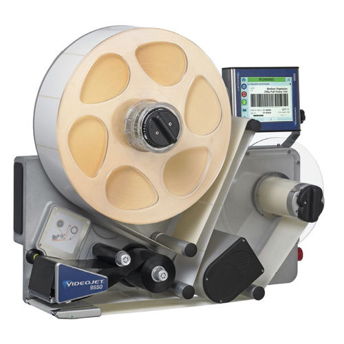 Machine d'impression-pose d'étiquettes à transfert thermique - 9550 - VIDEOJET - pour papier / pour étiquettes / monochrome
