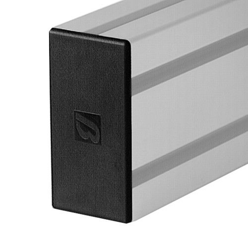 Embout recouvrant press-fit - 806 - BETT SISTEMI - rectangulaire / en ABS / pour profilés