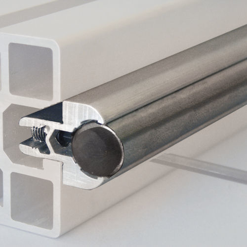Profilé en aluminium - 3837 - BETT SISTEMI - rainuré / de construction / de guidage