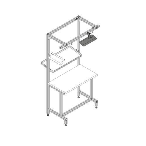 Établi en aluminium - 4837 - BETT SISTEMI