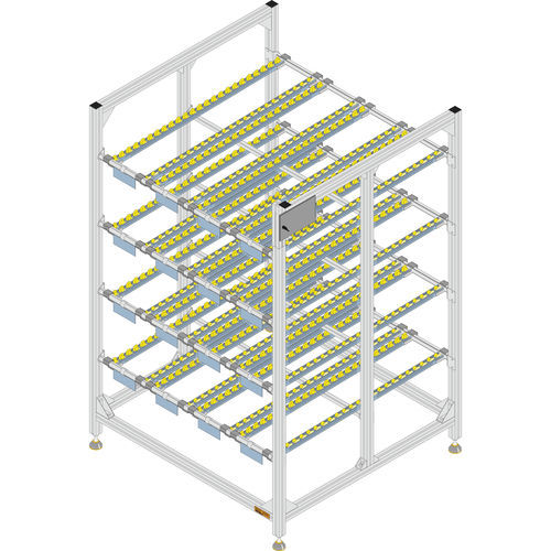 Rayonnage pour entrepôt de stockage - 4895 - BETT SISTEMI - de manutention / à étagères / gravitaire