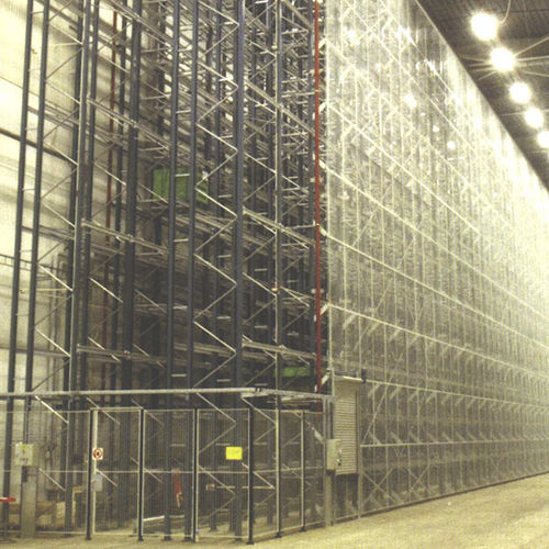 Cloison pour le stockage des matériaux en vrac - CorMesh® - CORNIX - de bureau / coulissante