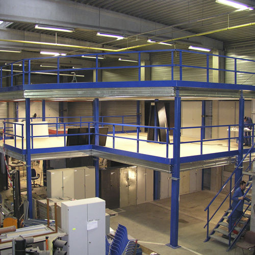 Mezzanine industrielle avec système de rangement - TraviForm® - CORNIX - pour plate-forme / de palettes / pour applications lourdes