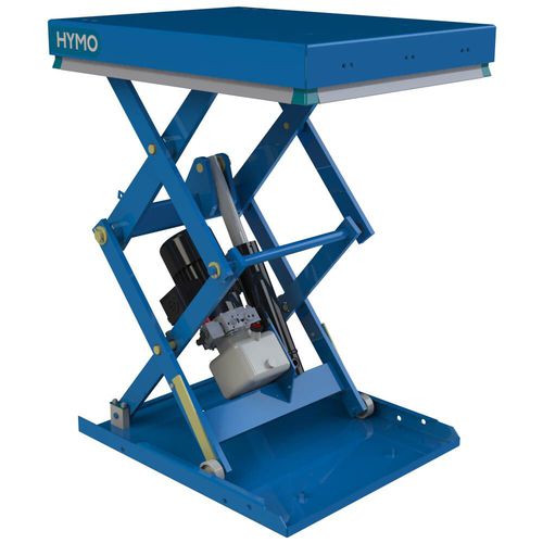 Table élévatrice à doubles ciseaux - AXX series - HYMO - hydraulique / stationnaire