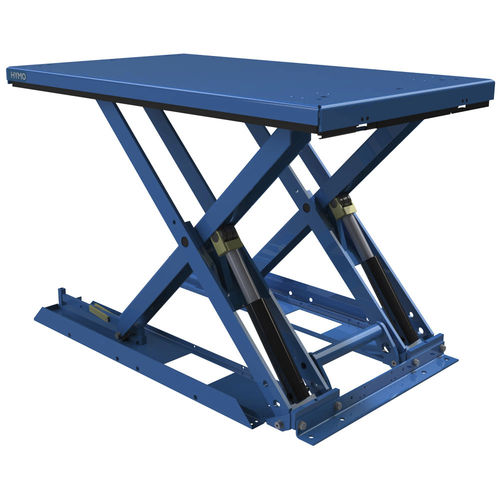 Table élévatrice à ciseaux en tandem - MXT series - HYMO - électrique / stationnaire / extra-plate