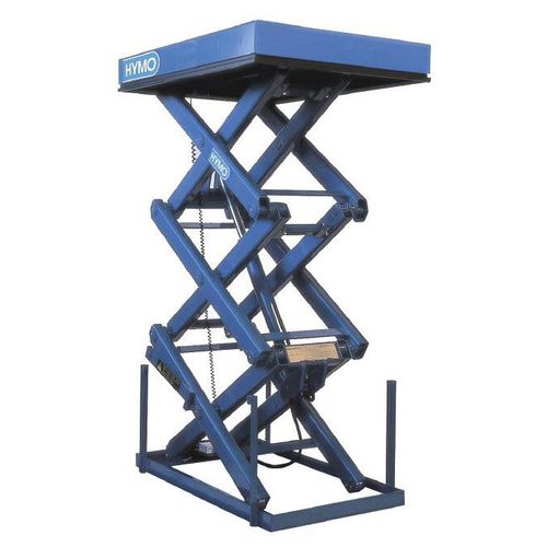 Table élévatrice à triple ciseaux - BXXX series - HYMO - hydraulique / stationnaire