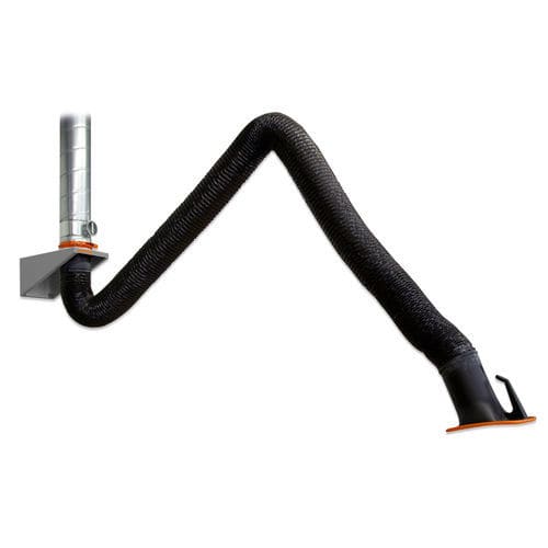 Bras d'aspiration fixe - 79 002 - KEMPER - flexible / pour fumée / pour poussière
