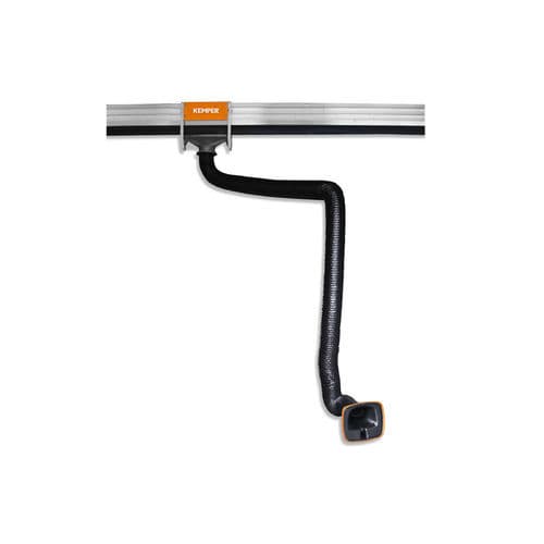 Bras d'aspiration fixe - 79 002 100 - KEMPER - flexible / pour poussière / pour fumée de soudage